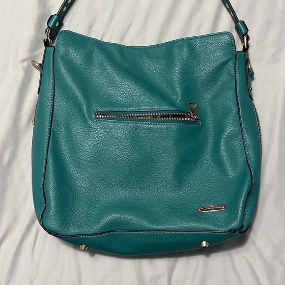 Montana West Large Leather Hobo Handbag Women's Concealed Carry Studded. - Picture 2 of 7